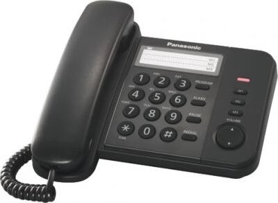Проводной телефон Panasonic KX-TS2352 от компании Бесплатная доставка по Беларуси - фото 1