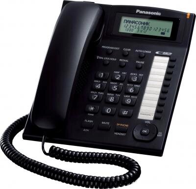 Проводной телефон Panasonic KX-TS2388 от компании Бесплатная доставка по Беларуси - фото 1
