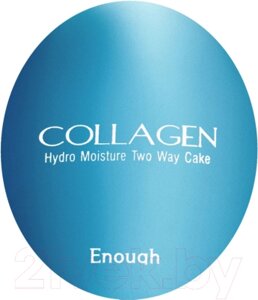 Пудра компактная Enough Collagen Hydro Moisture Two Way Cake SPF25 PA тон 13