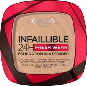 Пудра компактная L'Oreal Paris Infaillible 24h Fresh Wear тон 120