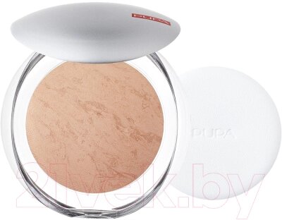 Пудра компактная Pupa Luminys Silky Baked Face Powder Оттенка загара тон 06 от компании Бесплатная доставка по Беларуси - фото 1