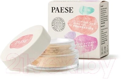 Пудра рассыпчатая Paese Illuminating Mineral Foundation минеральная иллюминирующая 201W