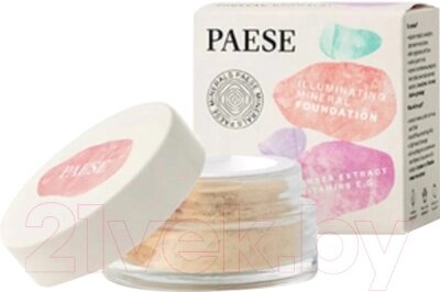 Пудра рассыпчатая Paese Illuminating Mineral Foundation минеральная иллюминирующая 202W от компании Бесплатная доставка по Беларуси - фото 1