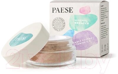 Пудра рассыпчатая Paese Mineral Bronzer С эффектом бронзирования 400N от компании Бесплатная доставка по Беларуси - фото 1