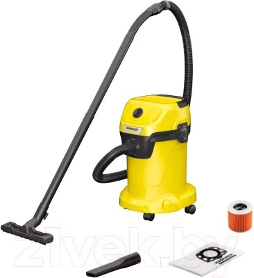 Пылесос Karcher WD 3 V-19/4/20 от компании Бесплатная доставка по Беларуси - фото 1