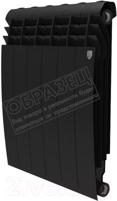 Радиатор биметаллический Royal Thermo Biliner 500 Noir Sable от компании Бесплатная доставка по Беларуси - фото 1