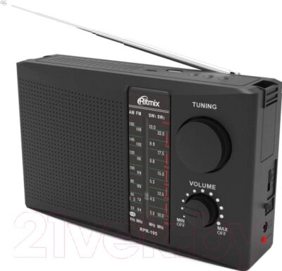 Радиоприемник Ritmix RPR-195 от компании Бесплатная доставка по Беларуси - фото 1