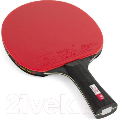 Ракетка для настольного тенниса Double Fish Black Carbon King Racket 3 / CKR-3 от компании Бесплатная доставка по Беларуси - фото 1