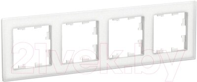 Рамка для выключателя Schneider Electric AtlasDesign ATN330104 от компании Бесплатная доставка по Беларуси - фото 1