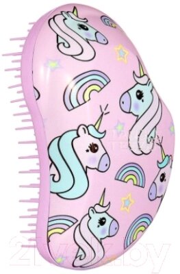 Расческа-массажер Tangle Teezer The Original Mini Unicorn Magic от компании Бесплатная доставка по Беларуси - фото 1