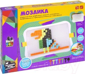 Развивающая игра Bondibon Мозаика для малышей пиксельная / ВВ5319