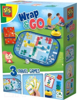 Развивающая игра SES Creative Wrap&Go 3 в 1 / 02236 от компании Бесплатная доставка по Беларуси - фото 1