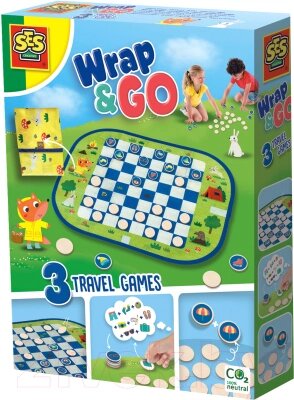 Развивающая игра SES Creative Wrap&Go 3 в 1 / 02237 от компании Бесплатная доставка по Беларуси - фото 1