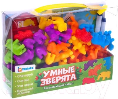 Развивающая игра Zabiaka Умные зверята / 6943080 от компании Бесплатная доставка по Беларуси - фото 1