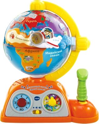 Развивающая игрушка Vtech Обучающий глобус. Яркий полет / 80-197826 от компании Бесплатная доставка по Беларуси - фото 1