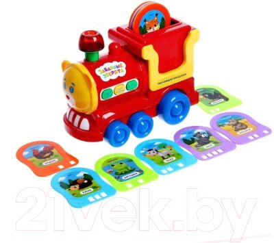 Развивающая игрушка Zabiaka Умный паровозик SL-03004 / 4488181 от компании Бесплатная доставка по Беларуси - фото 1