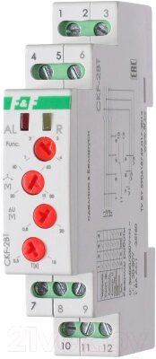 Реле контроля фаз Евроавтоматика CKF-2BT / EA04.003.005 от компании Бесплатная доставка по Беларуси - фото 1