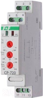 Реле напряжения Евроавтоматика CP-720 / EA04.009.002 от компании Бесплатная доставка по Беларуси - фото 1