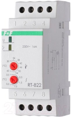 Реле температуры Евроавтоматика RT-822 / EA07.001.005 от компании Бесплатная доставка по Беларуси - фото 1