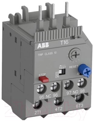 Реле тепловое ABB T16-4.2 (3.1-4.2A) / 1SAZ711201R1035 от компании Бесплатная доставка по Беларуси - фото 1