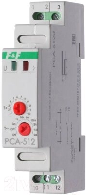 Реле времени Евроавтоматика PCA-512U / EA02.001.002 от компании Бесплатная доставка по Беларуси - фото 1