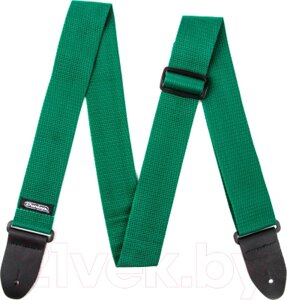 Ремень для гитары Dunlop Manufacturing D07-01RG Poly Strap Green