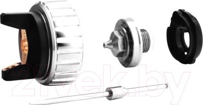 Ремкомплект для краскопульта BERGER Зильбер Сопло + Игла + Дюза 1.3мм / BG1392 от компании Бесплатная доставка по Беларуси - фото 1