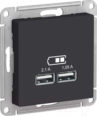 Розетка Schneider Electric AtlasDesign ATN001033 от компании Бесплатная доставка по Беларуси - фото 1