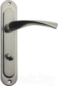 Ручка дверная Lockit WC с заверткой A1205S014А-72T5 SN