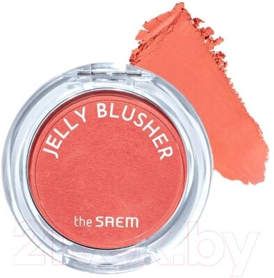 Румяна The Saem Jelly Blusher OR01 Dazzling Orange от компании Бесплатная доставка по Беларуси - фото 1