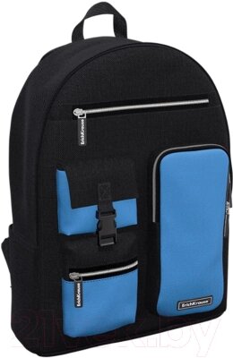 Рюкзак Erich Krause ActiveLine Cargo 18L Black&Blue / 60376 от компании Бесплатная доставка по Беларуси - фото 1