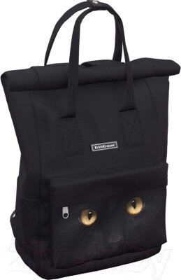 Рюкзак Erich Krause ActiveLine Rolltop 17L Black Cat / 57352 от компании Бесплатная доставка по Беларуси - фото 1