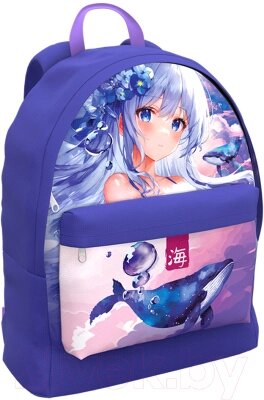 Рюкзак Erich Krause EasyLine 17L Kawaii Whale / 60132 от компании Бесплатная доставка по Беларуси - фото 1