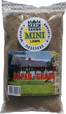 Семена газонной травы VDV Seeds Super-Grass от компании Бесплатная доставка по Беларуси - фото 1