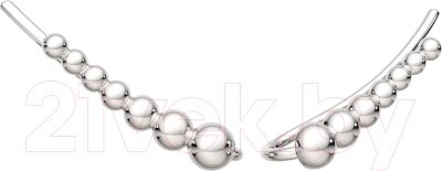 Серьги из серебра ZORKA 0300018 от компании Бесплатная доставка по Беларуси - фото 1