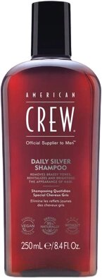 Шампунь для волос American Crew Ежедневный для седых волос