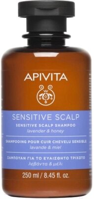 Шампунь для волос Apivita Для чувствительной кожи головы Sensitive Scalp Shampoo от компании Бесплатная доставка по Беларуси - фото 1