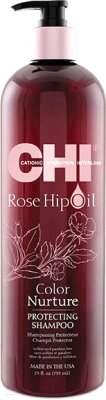 Шампунь для волос CHI Rose Hip Oil для окрашенных волос от компании Бесплатная доставка по Беларуси - фото 1