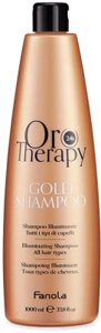 Шампунь для волос Fanola Oro Therapy С микрочастицами золота для блеска всех типов волос