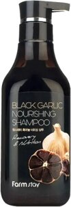 Шампунь для волос FarmStay Black Garlic Nourishing Shampoo