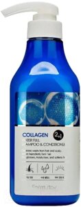 Шампунь для волос FarmStay Collagen Water Full Shampoo&Conditioner