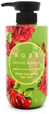 Шампунь для волос Jigott Rose Perfume Shampoo от компании Бесплатная доставка по Беларуси - фото 1