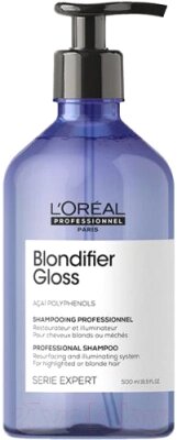 Шампунь для волос L'Oreal Professionnel Serie Expert Blondifier от компании Бесплатная доставка по Беларуси - фото 1