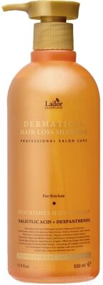 Шампунь для волос La'dor Dermatical Hair-Loss Shampoo For Thin Hair от компании Бесплатная доставка по Беларуси - фото 1