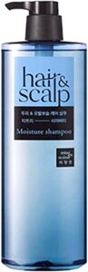 Шампунь для волос Mise En Scene Hair&scalp Moisture Shampoo С аргановым маслом