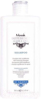 Шампунь для волос Nook Difference Hair Care Re-Balance Sebo Control