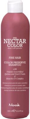 Шампунь для волос Nook The Nectar Color защита цвета окрашенных тонких/нормальных волос