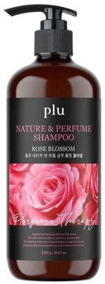 Шампунь для волос PLU Nature & Perfume Shampoo Rose Blossom от компании Бесплатная доставка по Беларуси - фото 1