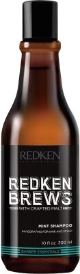 Шампунь для волос Redken Brews Mint с ментолом для волос и кожи головы от компании Бесплатная доставка по Беларуси - фото 1