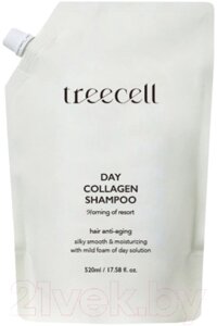 Шампунь для волос Treecell Day Collagen Shampoo Morning of Resort Refill Воскресное утро